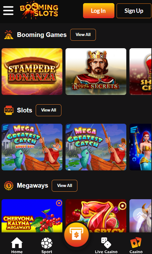 Booming Slots Casino mobile